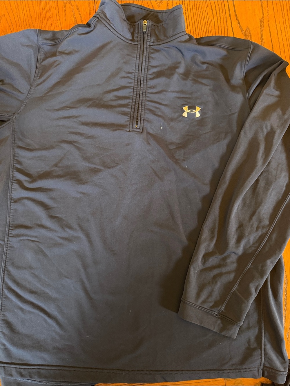 Men’s Under Armour Performance Apparel Navy Half-Zip Pullover